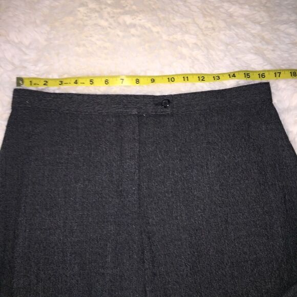 Black/Gray Twead Slacks Pants Sz 12 - Picture 4 of 10